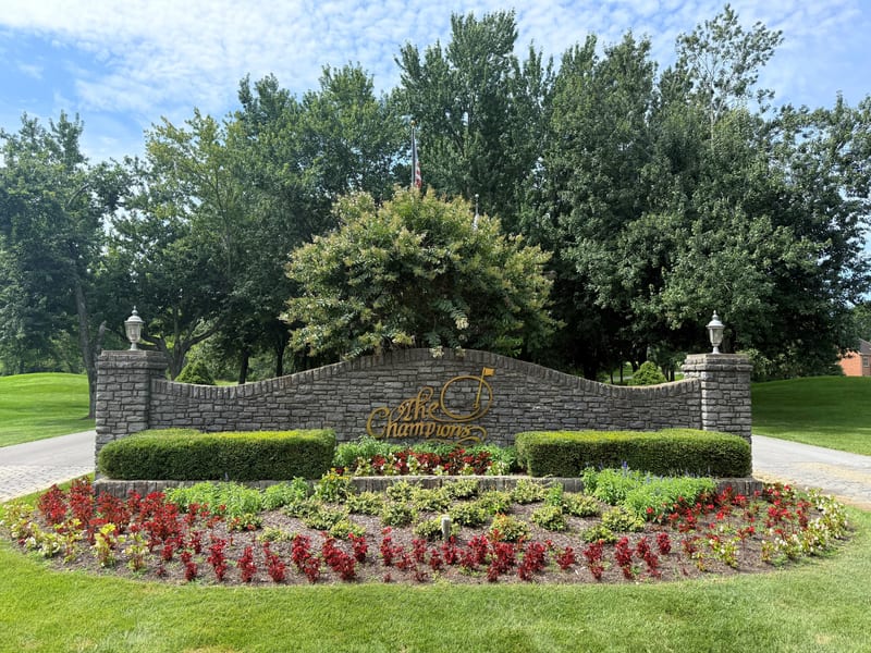 The Champions neighborhood streets